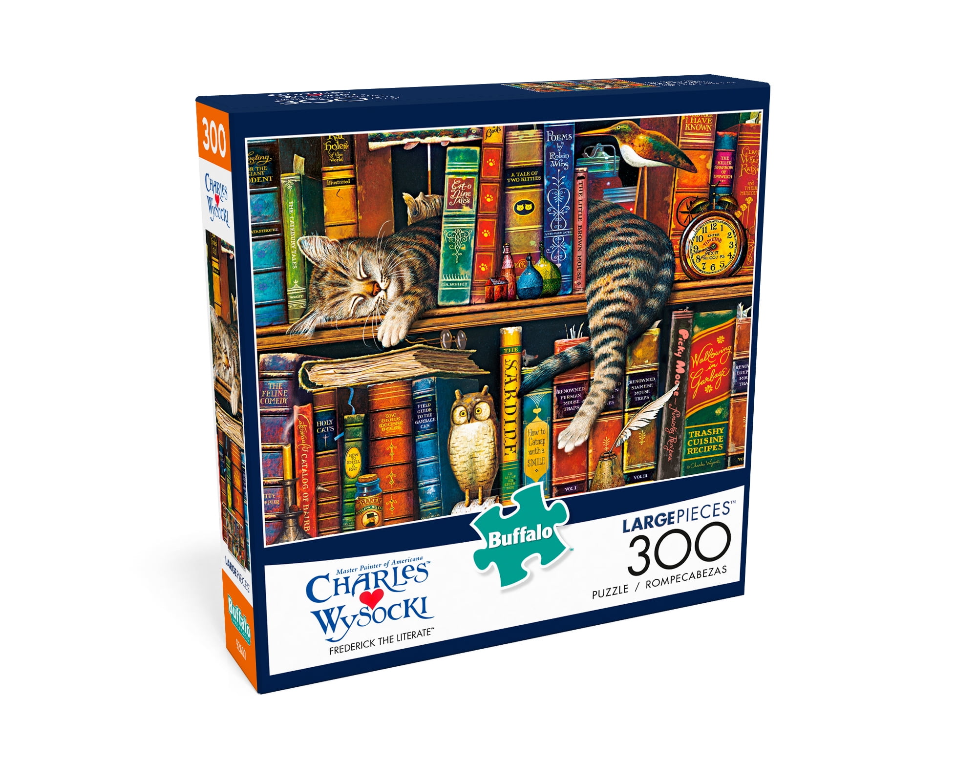Buffalo Games, 300-Piece Interlocking Charles Wysocki Frederick