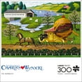 thumbnail image 1 of Buffalo Games 300-Piece Charles Wysocki - The Paperboys Interlocking Jigsaw Puzzle, 1 of 5