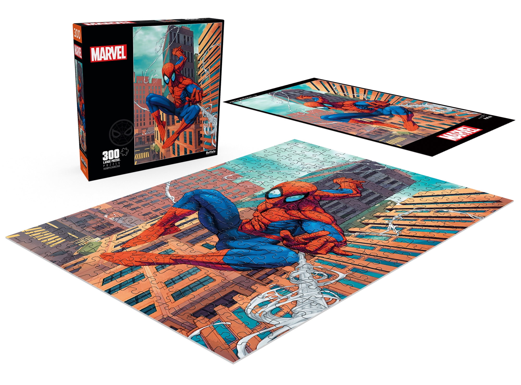 Buffalo Games 300-Piece Marvel Age Spider-man #18 Interlocking