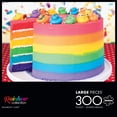 thumbnail image 1 of Buffalo Games 300-Piece Rainbow Collection Rainbow Cake Jigsaw Puzzle, 1 of 5