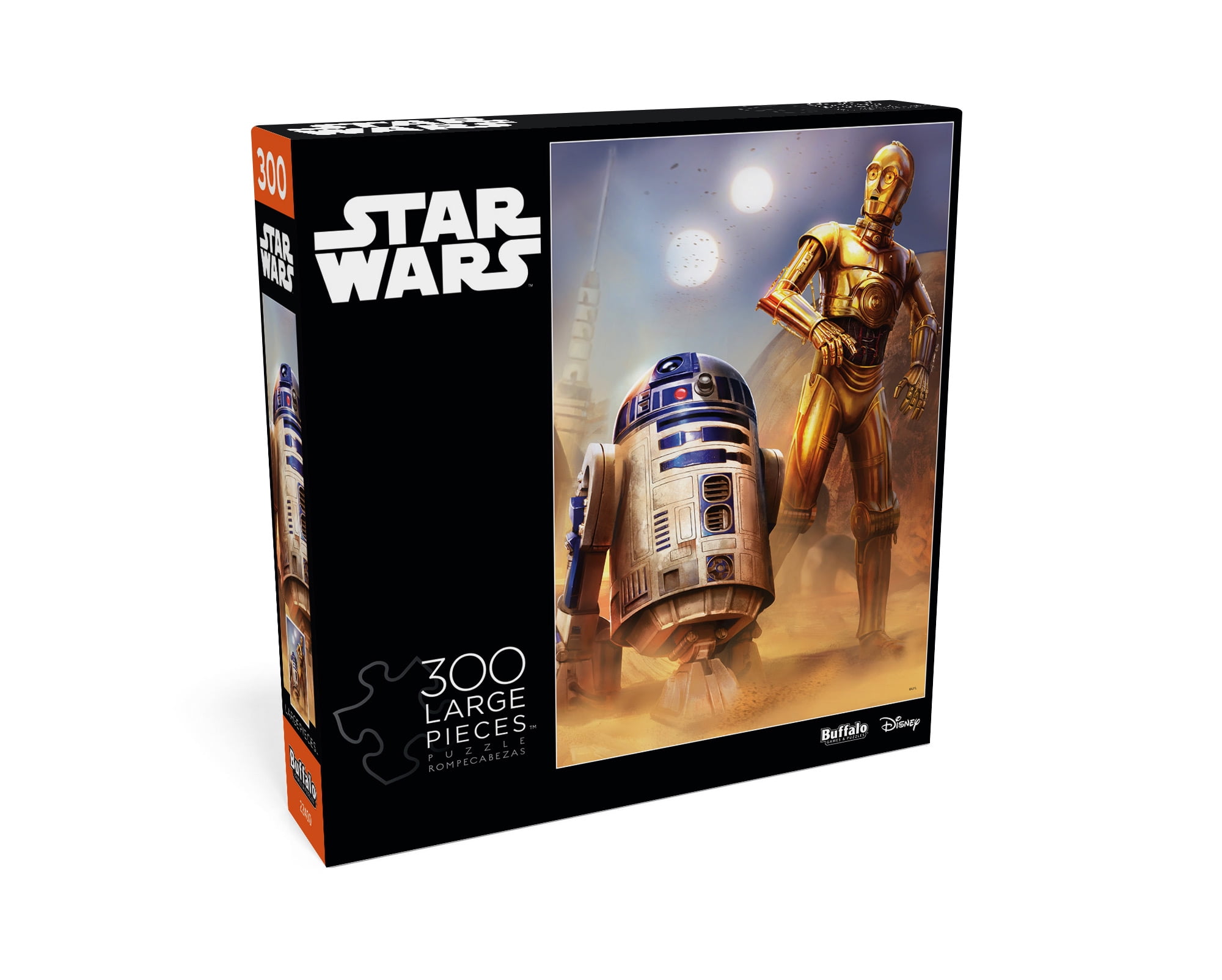 Buffalo Games 300-Piece Star Wars Droids at Tatooine Interlocking Jigsaw Puzzle