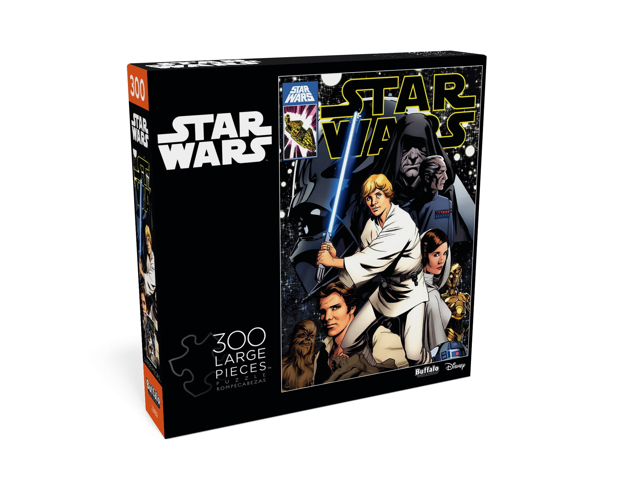 Buffalo Games 300-Piece Star Wars Skywalker Strikes Interlocking Jigsaw Puzzle