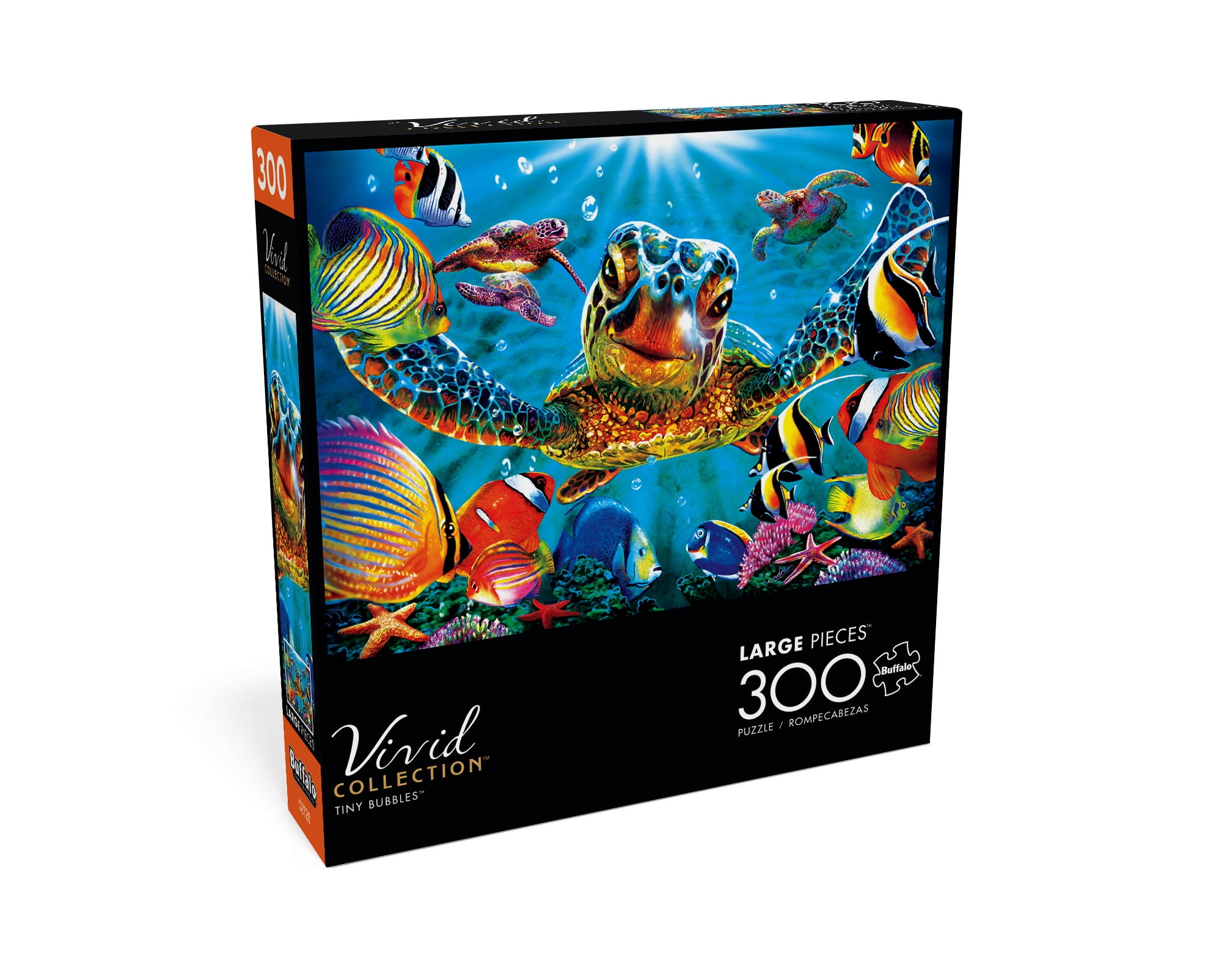 Buffalo Games Vivid Collection Tiny Bubbles 300-Piece Interlocking Jigsaw Puzzle for Adults Ages 14+