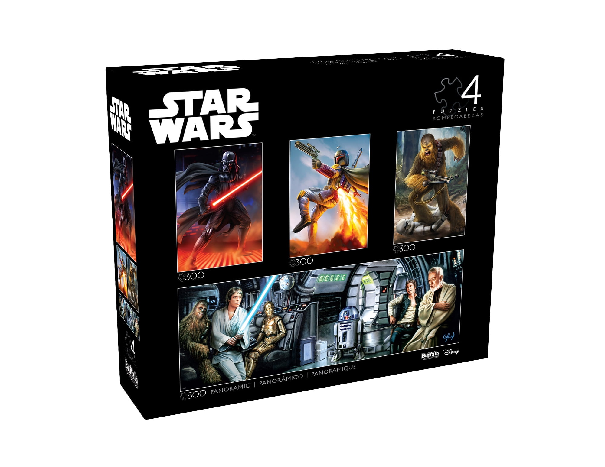 Buffalo Games 4x1 Classic Star Wars Multipack Interlocking