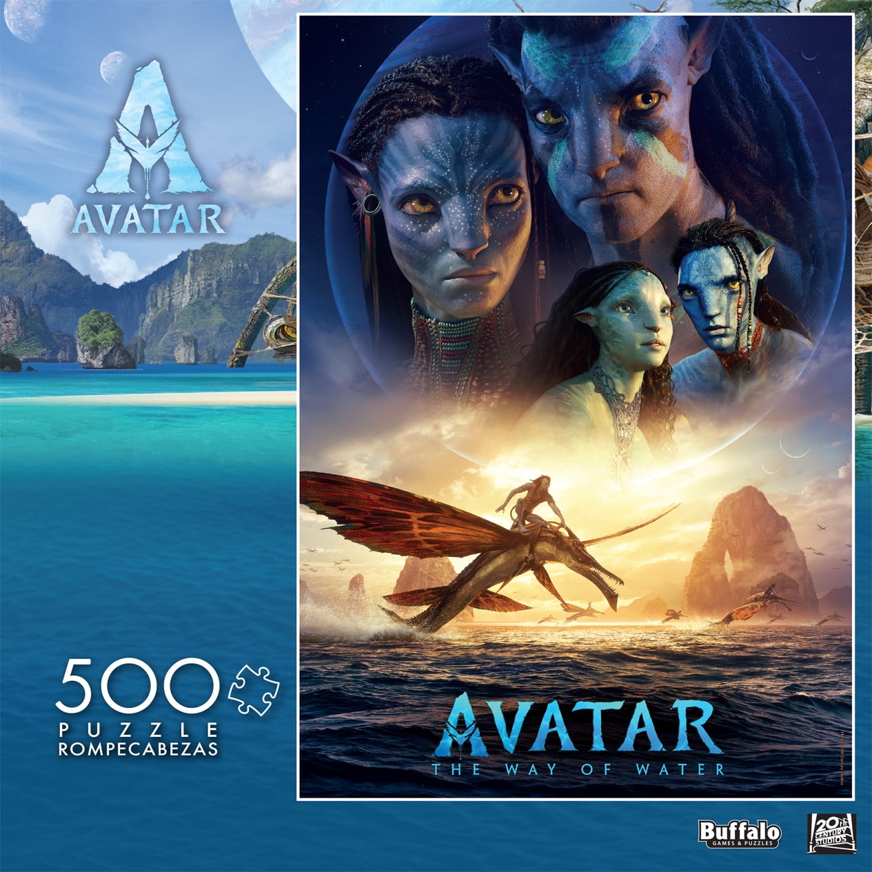 Buffalo Games 500-Piece Avatar Way of Water Interlocking Jigsaw Puzzle