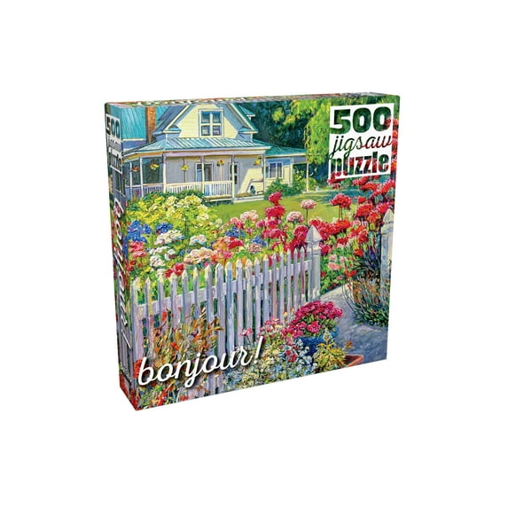 Buffalo Games 500-Piece Bonjour Jigsaw Puzzle Assorytment (Styles May Vary)