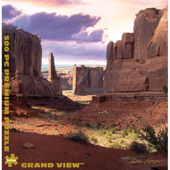 Buffalo Games 500-Piece Gold Collection Grand View Jigsaw Puzzle