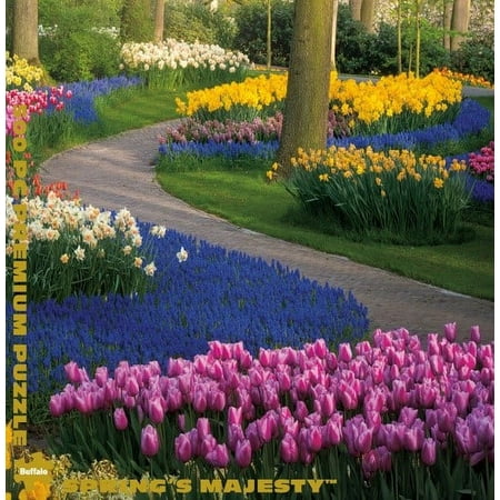 Buffalo Games 500-Piece Gold Collection Spring's Majesty Jigsaw Puzzle
