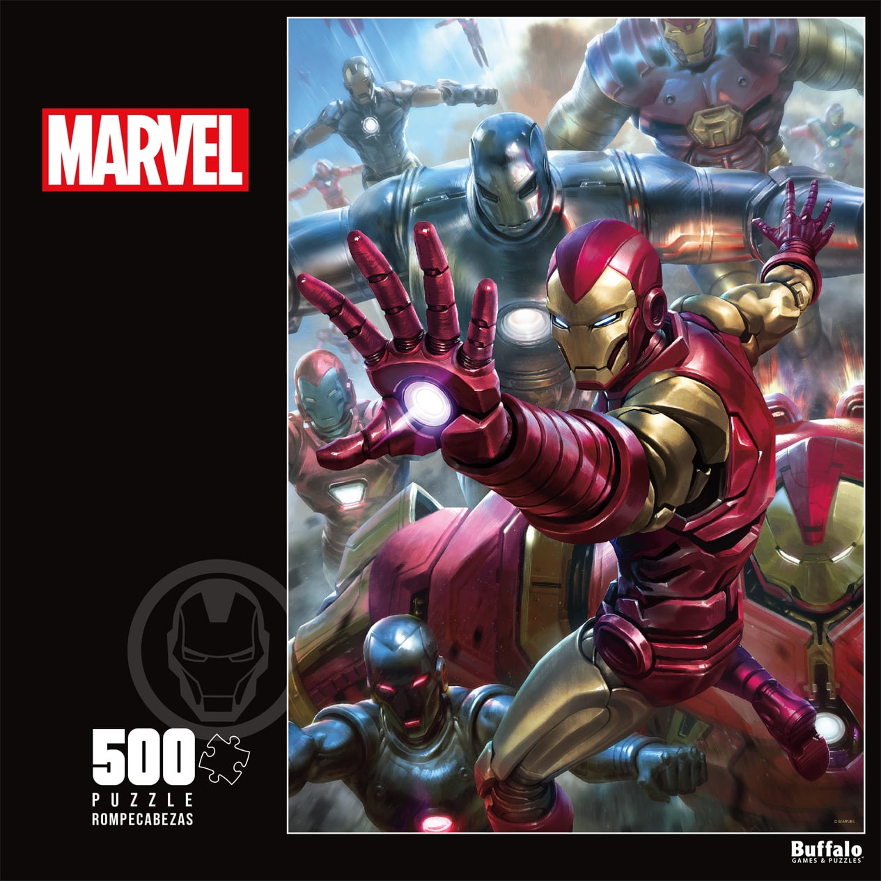 Buffalo Games 500-Piece Marvel House Party Protocol Interlocking Jigsaw Puzzle