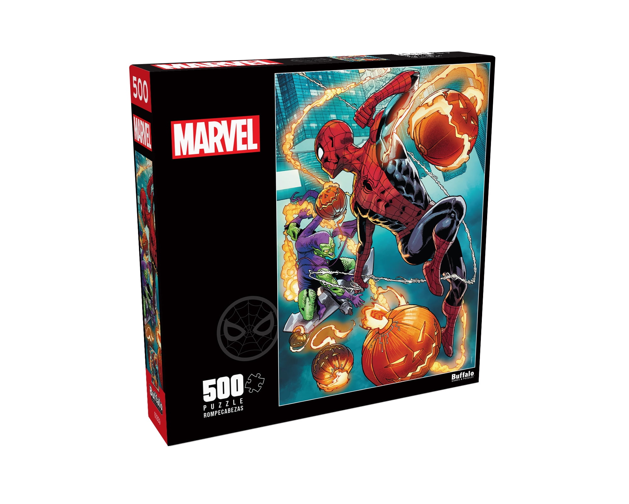 Buffalo Games 500-Piece Marvel Spider-man vs. Green Goblin