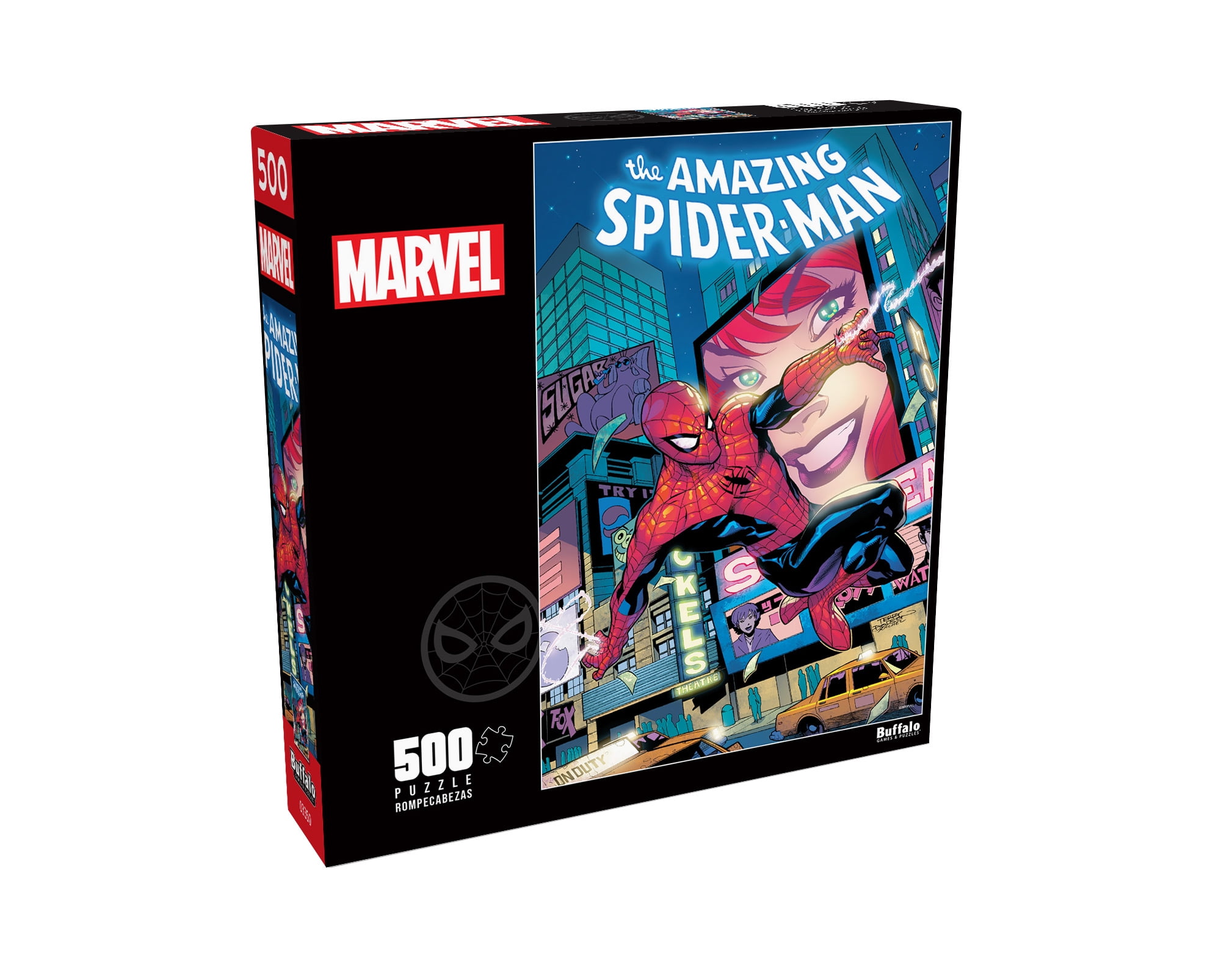Buffalo Games 500-Piece Marvel The Amazing Spider-man #54 Interlocking Jigsaw Puzzle