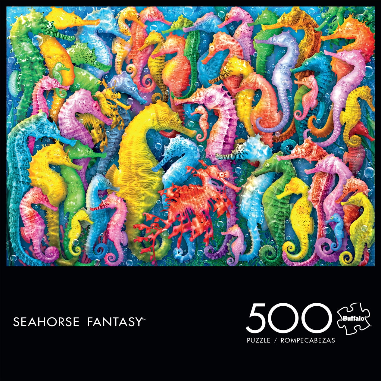 Buffalo Games 500-Piece Seahorse Fantasy Jigsaw Puzzle