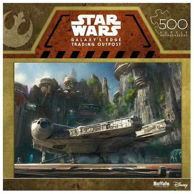 Buffalo Games 500-Piece Star Wars Galaxy's Edge Trading Post Jigsaw Puzzle