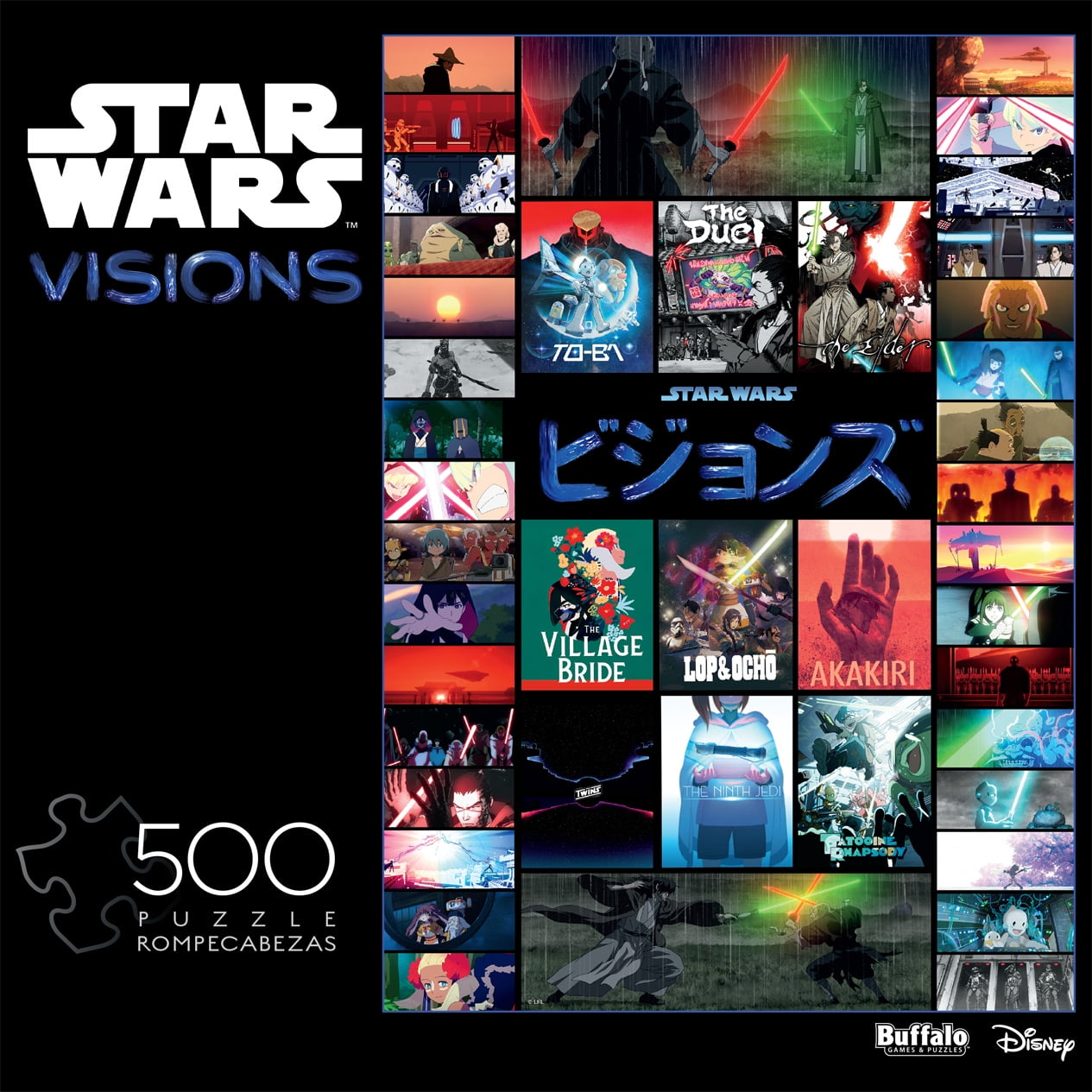 Buffalo Games 500-Piece Star Wars Visions Jigsaw Puzzle