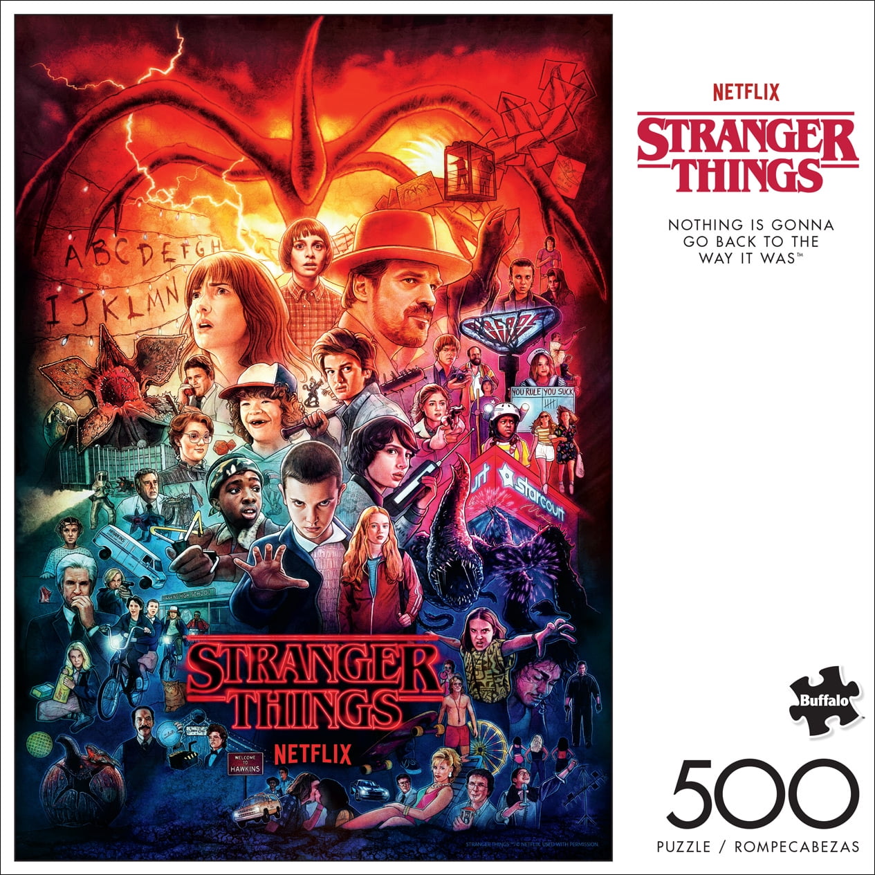 Buffalo Games 500-Piece Stranger Things Nothing Is Gonna Go Back Jigsaw Puzzle