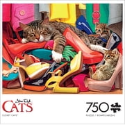 Buffalo Games 750-Piece Cats Closet Cats Jigsaw Puzzle