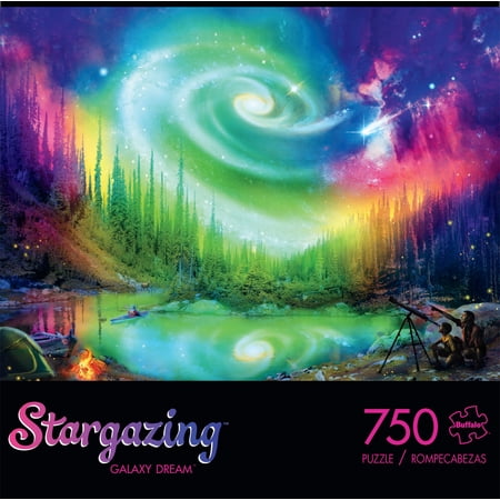 Buffalo Games 750-Piece Stargazing - Galaxy Dream Interlocking Jigsaw Puzzle
