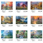 Buffalo Games Abraham Hunter 500-piece Interlocking 21.25 x 15-inch Jigsaw Puzzle Assortment for Adults Ages 14+ (1 Puzzle; Styles May Vary)