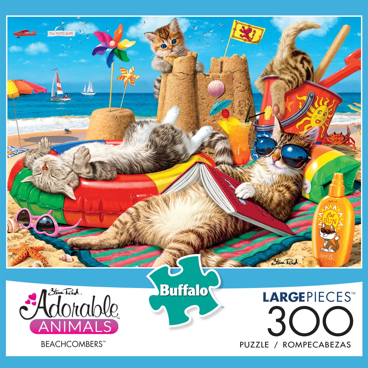 Buffalo Games Adorable Animals Beachcombers 300 Piece