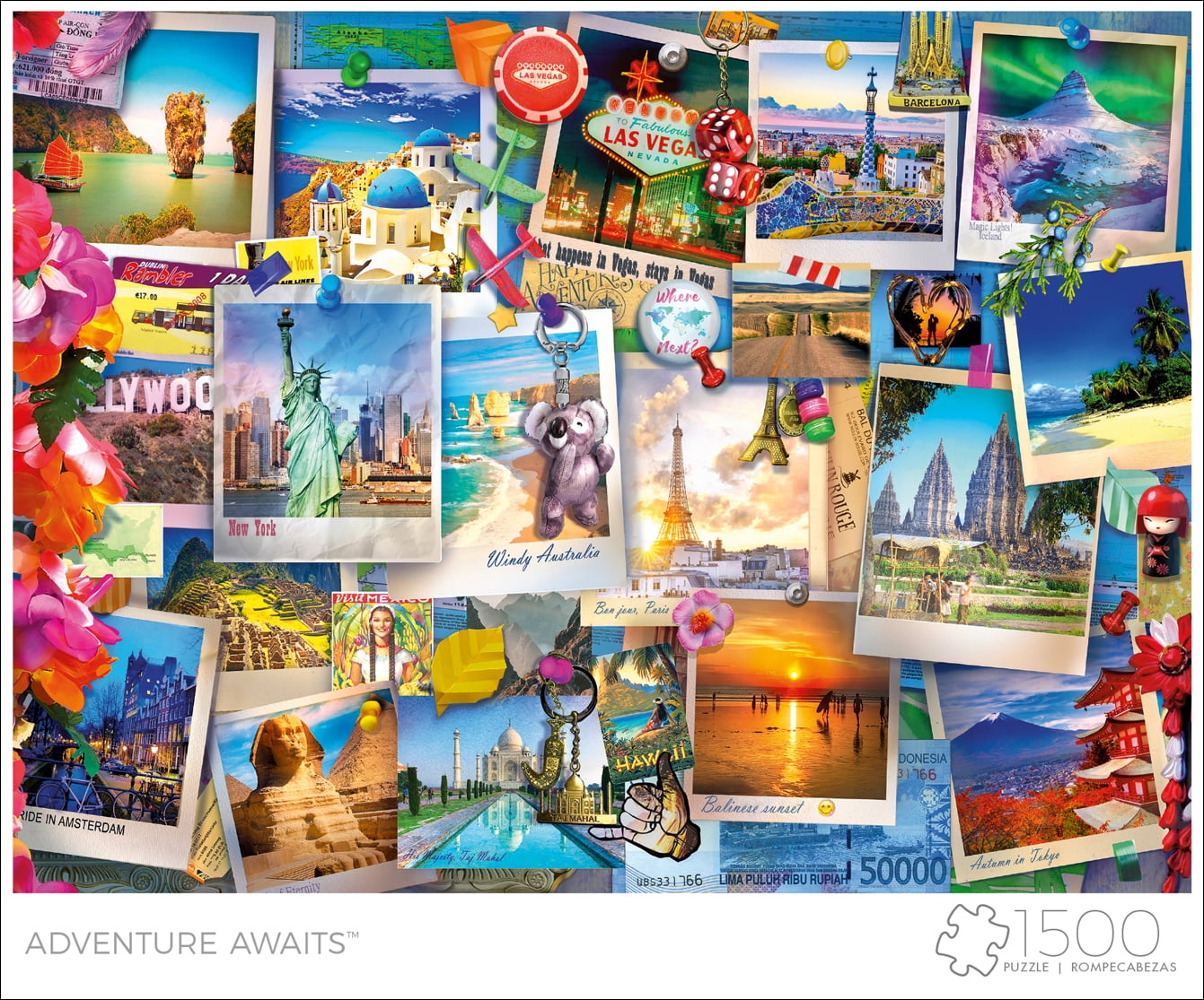 Buffalo Games Adventure Awaits 1500-Piece Interlocking Jigsaw Puzzle for Adults Ages 14+