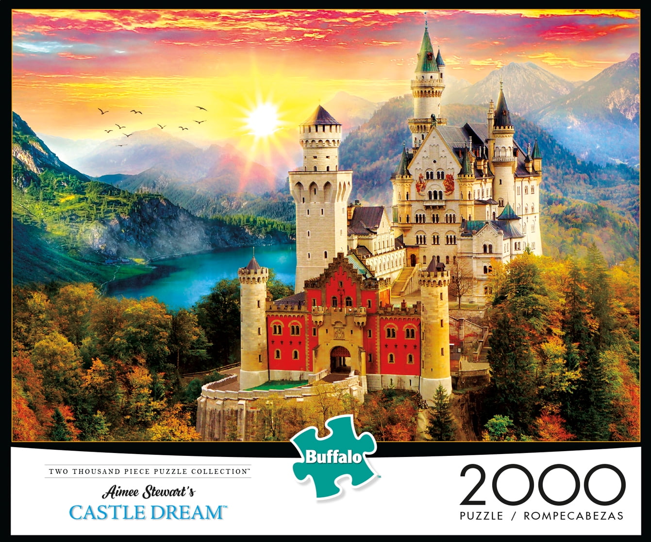 Buffalo Games - Aimee Stewart - Castle Dream - 2000 Piece Jigsaw