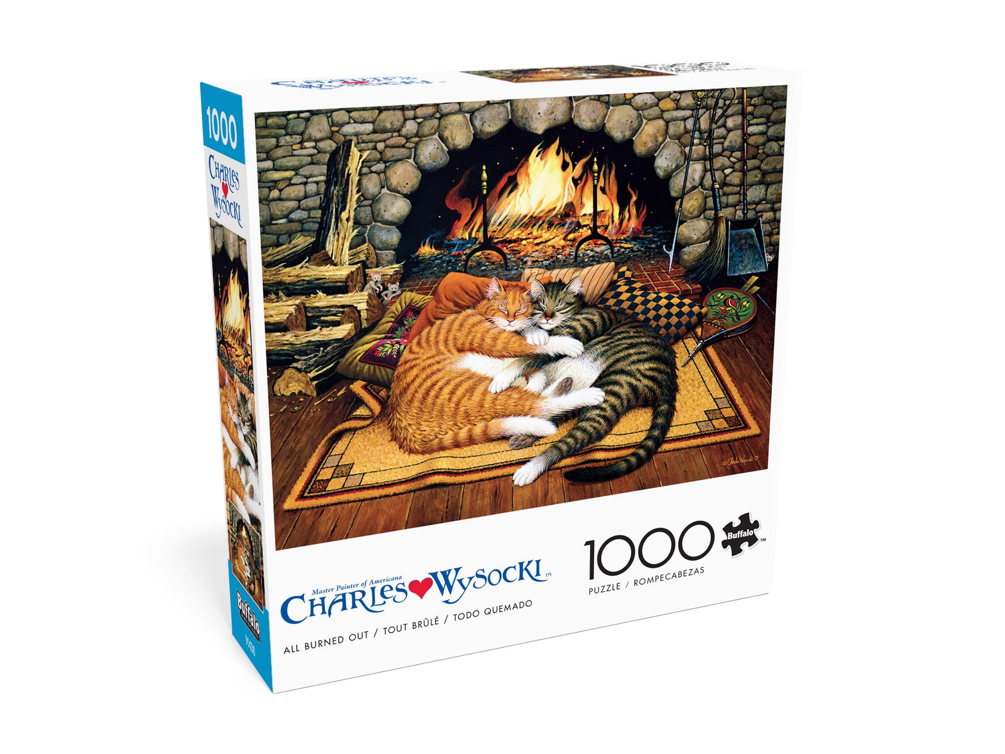 Buffalo Games All Burned Out 1000-Piece 26.75 x 19.75-Inch Interlocking Jigsaw Puzzle for Adults Ages 14+
