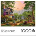 thumbnail image 1 of Buffalo Games Art of Geno Peoples - Backyard Garden 1000 Pieces Jigsaw Puzzle, 1 of 5