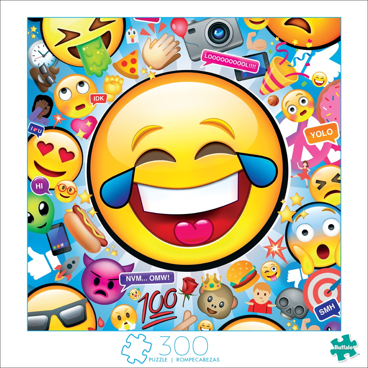 Buffalo Games - Art of Play Emojis 300 Pieces Jigsaw Puzzle