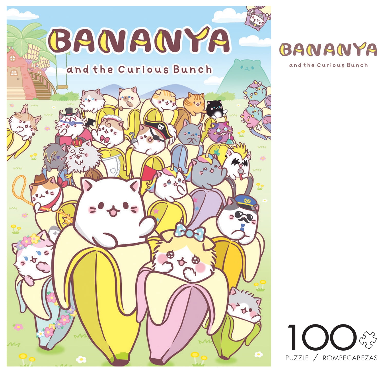 Buffalo Games Bananya Curious Bunch 100-Piece Jigsaw Puzzle
