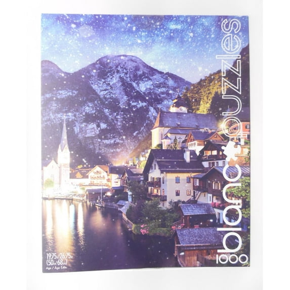 Buffalo Games Blanc Puzzles Hallstatt, Austria Jigsaw Puzzle - 1000 Pieces