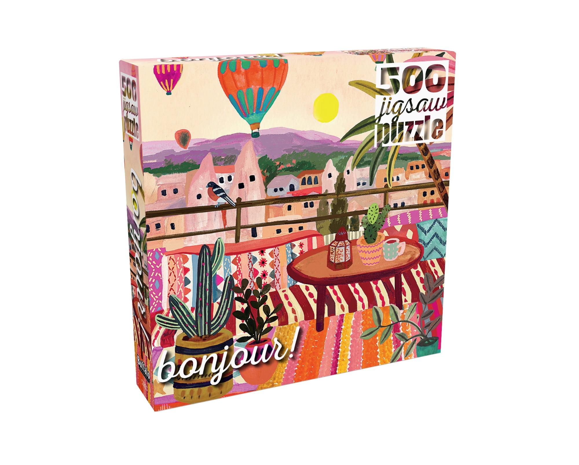 Buffalo Games Bonjour Cappadocia Turkey 500-Piece 21.25 x 15-inch
