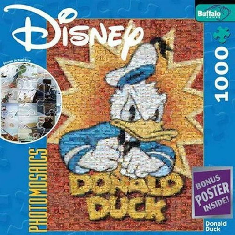 ジグソーパズル 500ピース 「Donald Duck in Africa」 Buffalo Games Buffalo Games Disney Photomosaic: Donald Duck