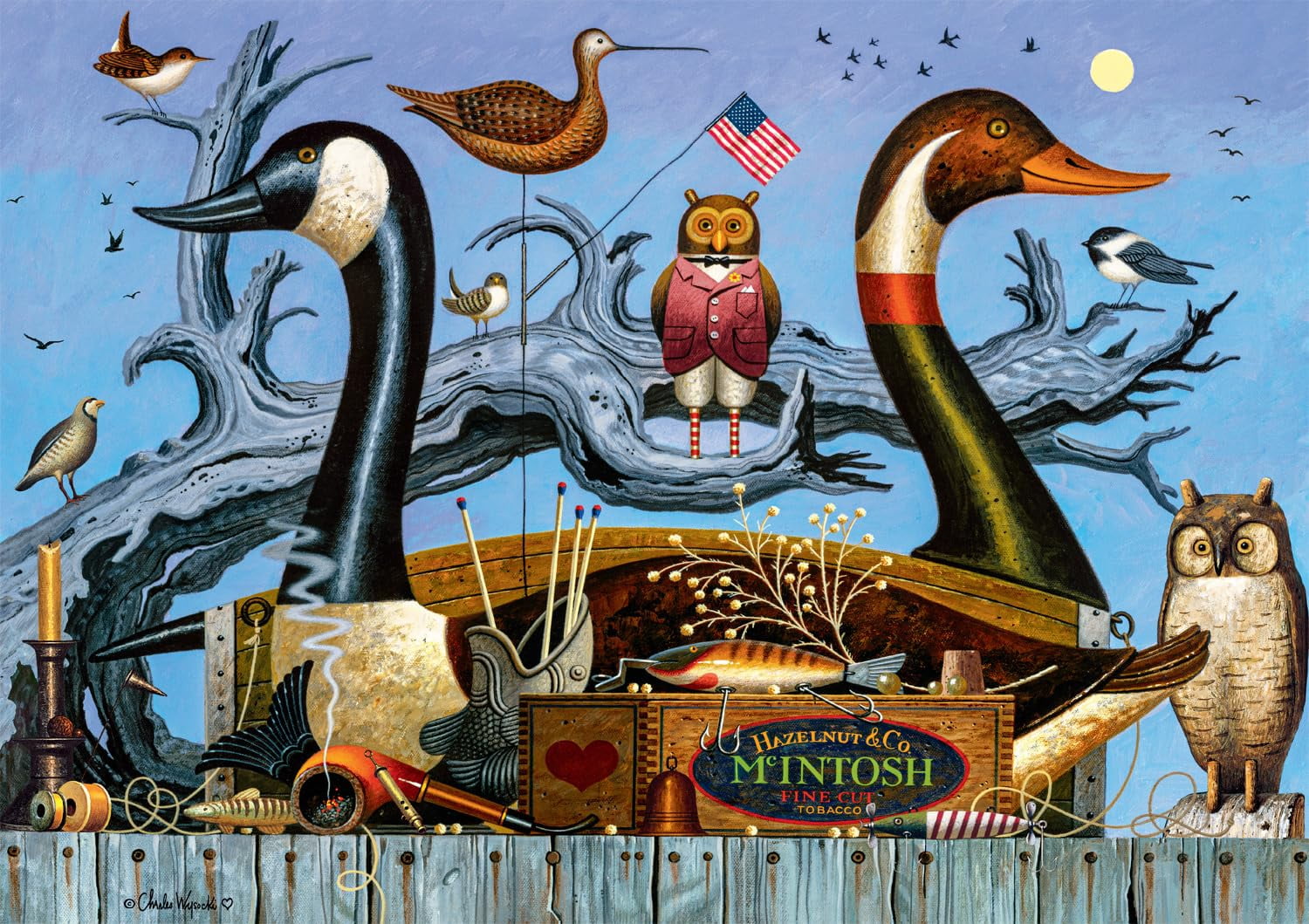 Buffalo Games Charles STF9 Wysocki Hunter's Lures 300 Piece