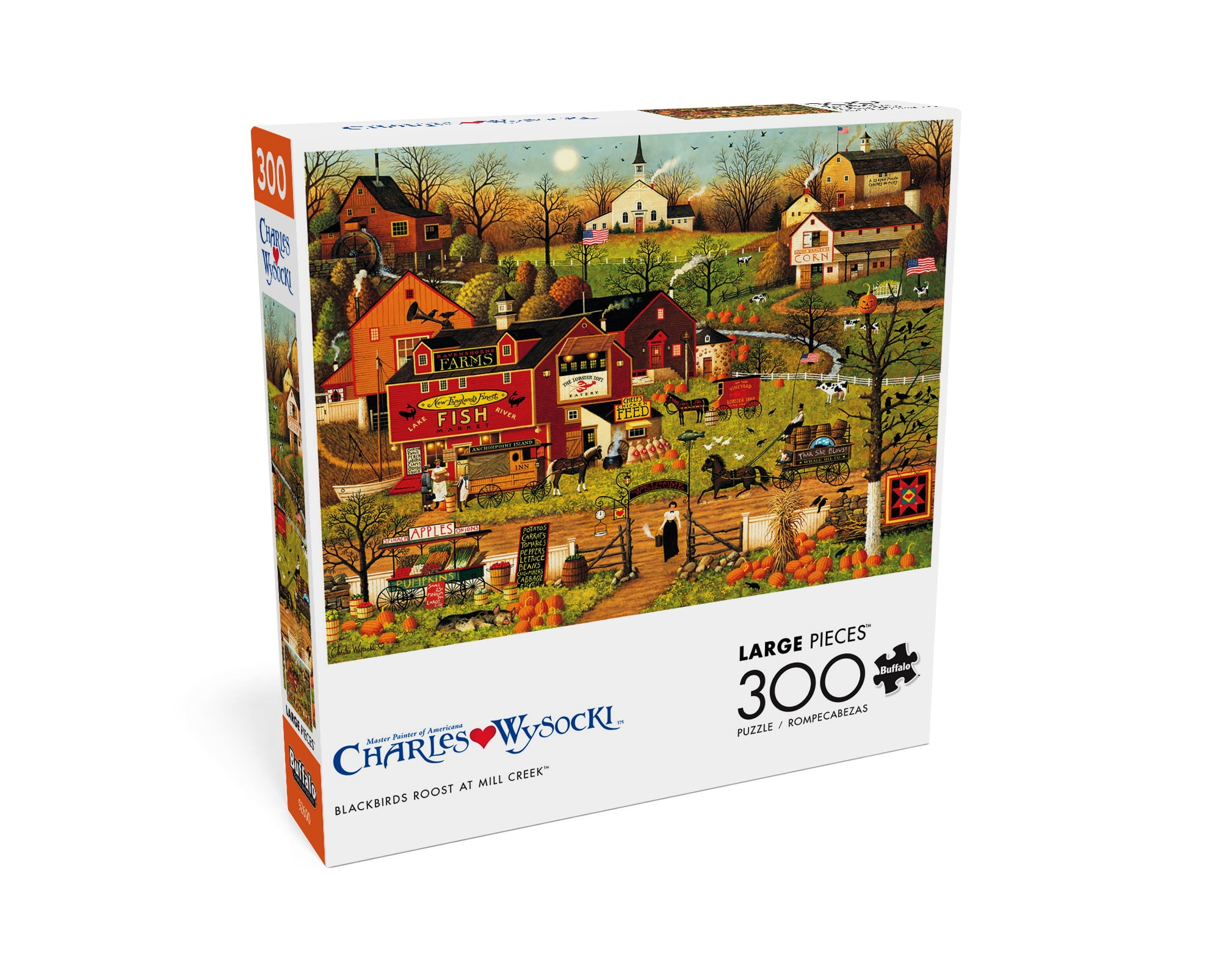 Buffalo Games Charles Wysocki Blackbirds Roost at Mill Creek 300