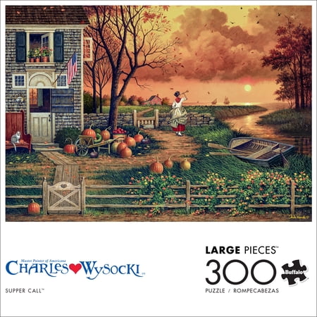 Buffalo Games Charles Wysocki - Supper Call 300 Pieces Jigsaw Puzzle