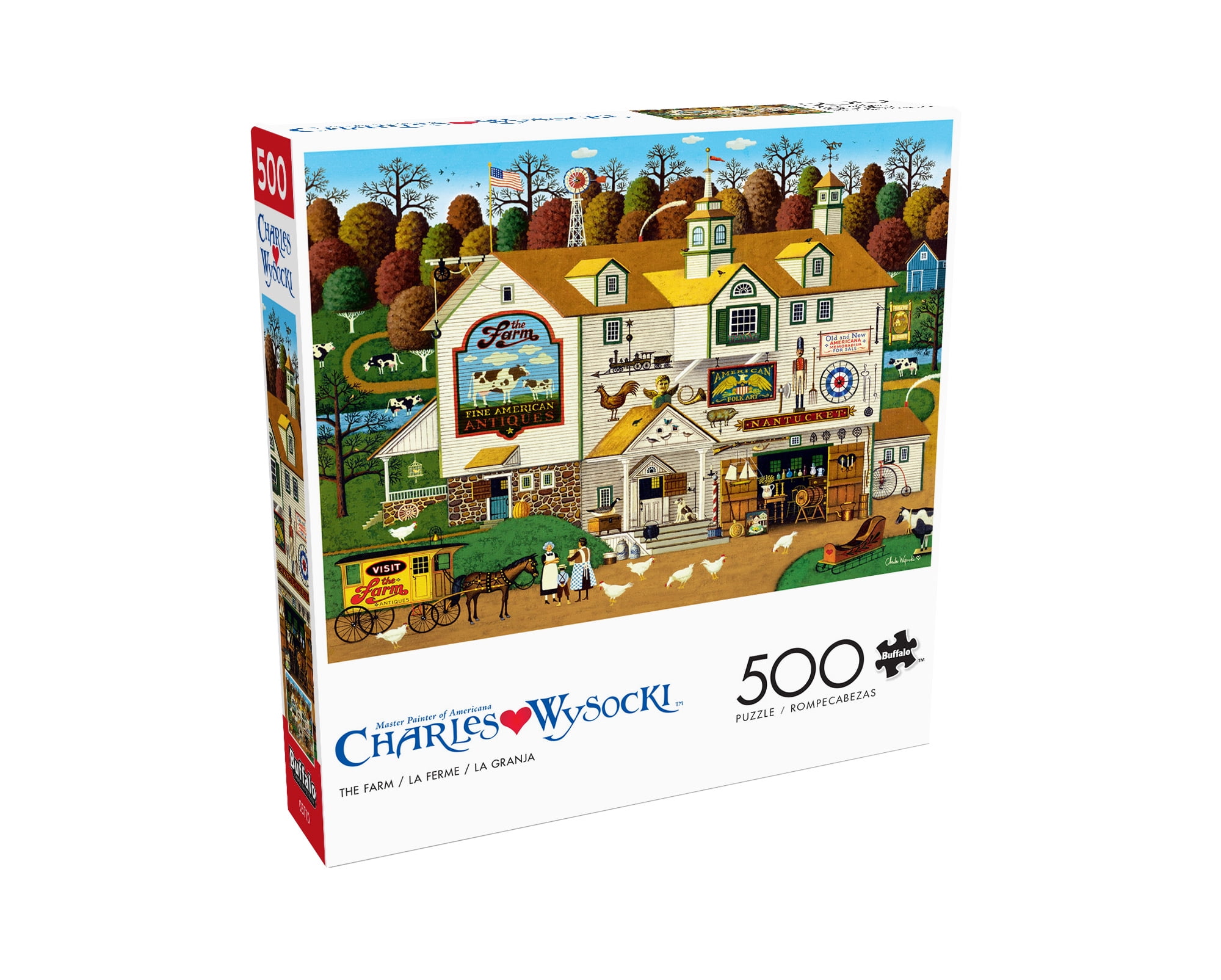 Charles Wysocki Puzzle Pieces for Adults