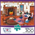 thumbnail image 1 of Buffalo Games - Charles Wysocki - The Quiltmakers - 300 Piece Jigsaw Puzzle, 1 of 6