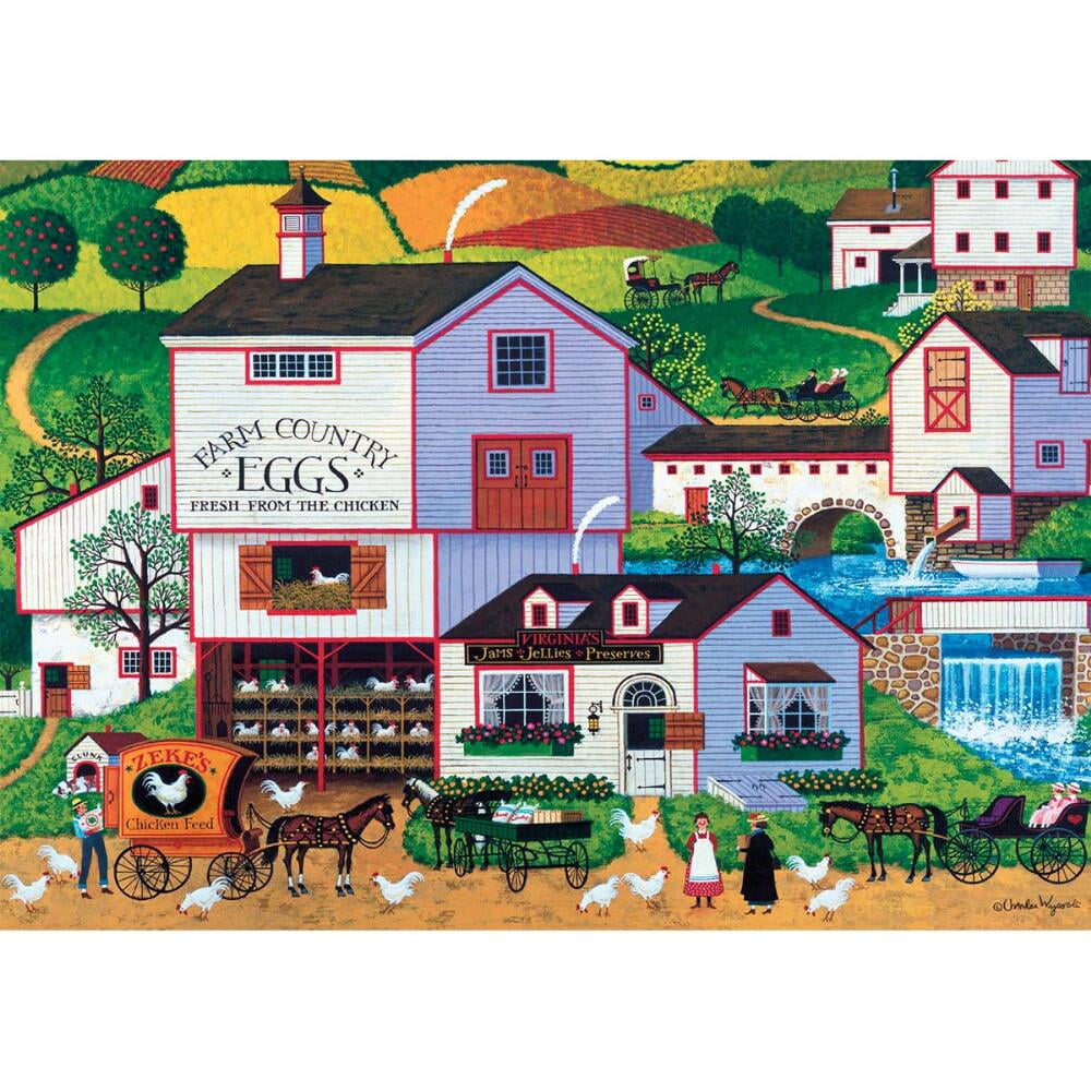 Buffalo Games Charles Wysocki Virginia's Nest Puzzle, 300 Piece