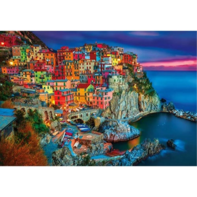 Buffalo Games Cinque Terre 2000 Piece Jigsaw Puzzle, Suitable for 1415 year olds