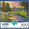 thumbnail image 1 of Buffalo Games - Cottage Creek - 300 Large Piece Jigsaw Puzzle, 1 of 2
