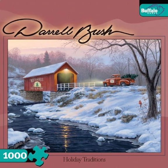 Buffalo Games Darrell Bush: Holiday Traditions / Red Truck