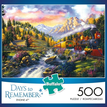 Buffalo Games - Days to Remember - Engine 47 - 500 Piece Jigsaw Puzzle