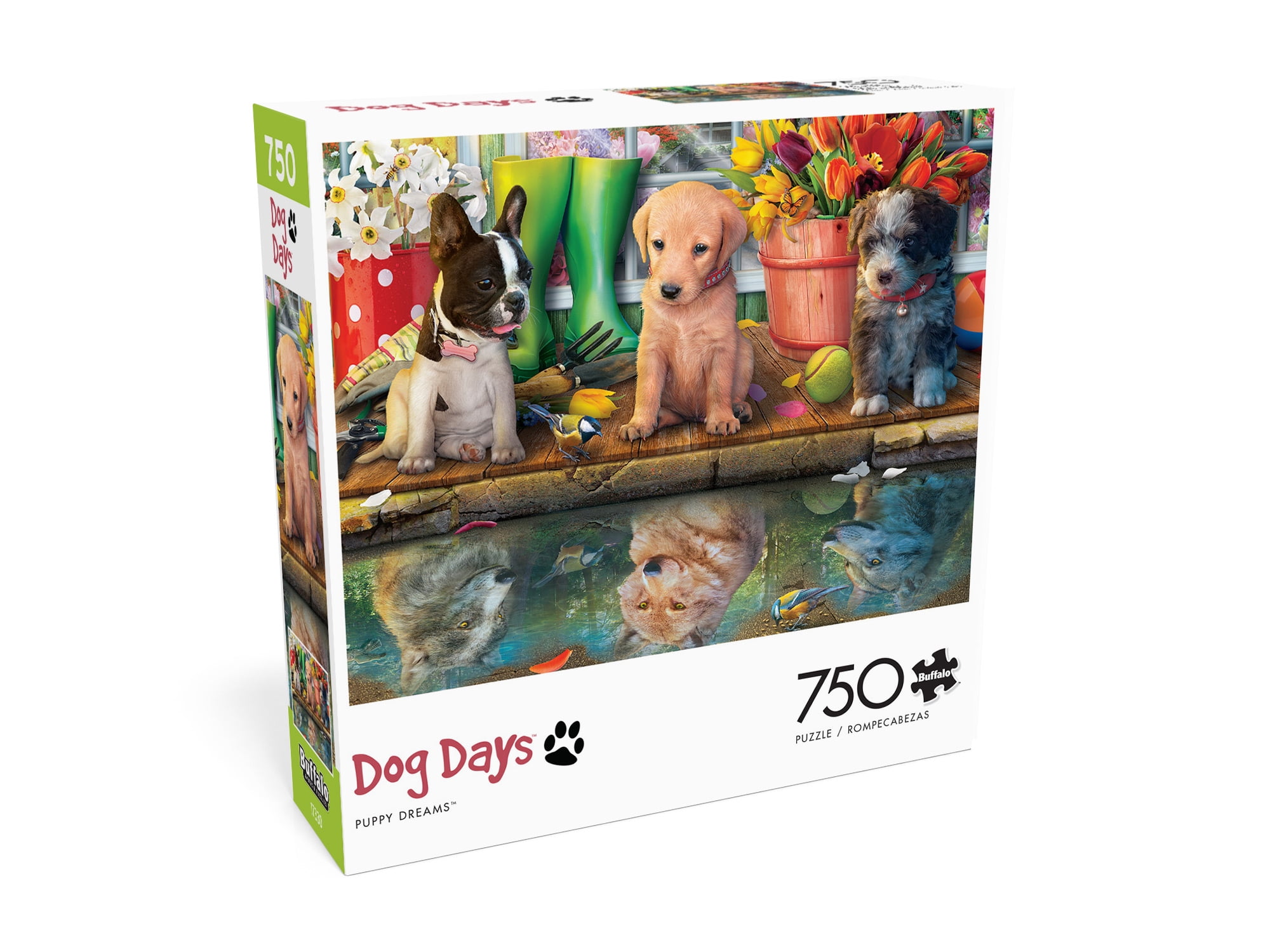Buffalo Games 750-Piece Dog Days Collection Puppy Dreams Jigsaw Puzzle