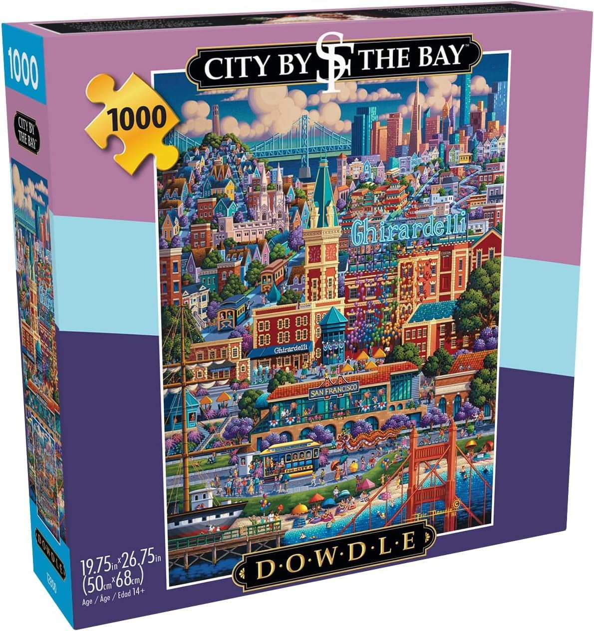 Buffalo Games – The Way It Used To Be – 1000-delige Puzzel Van Chuck Pinson, Prachtig Boerderij Tafereel (26,75 X 19,75 Inch)