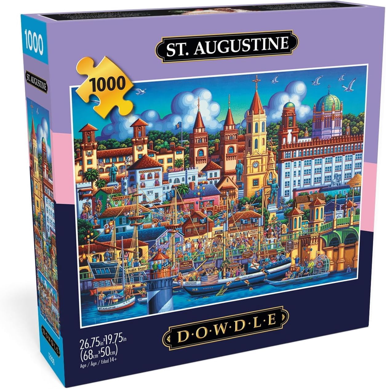 Buffalo Games - Eric KEF16 Dowdle - St. Augustine - 1000 Piece Jigsaw ...