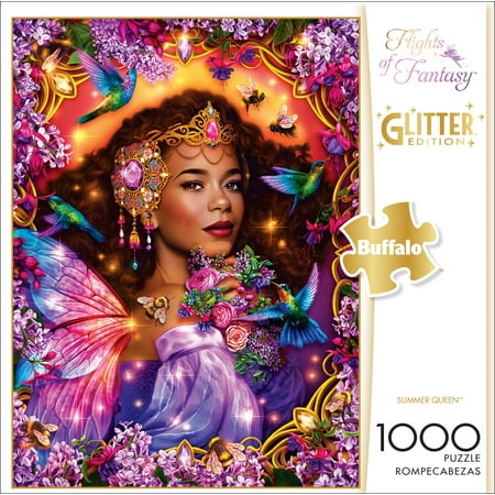 Buffalo Games - Flights of Fantasy - Summer Queen - 1000 Piece Jigsaw Puzzle