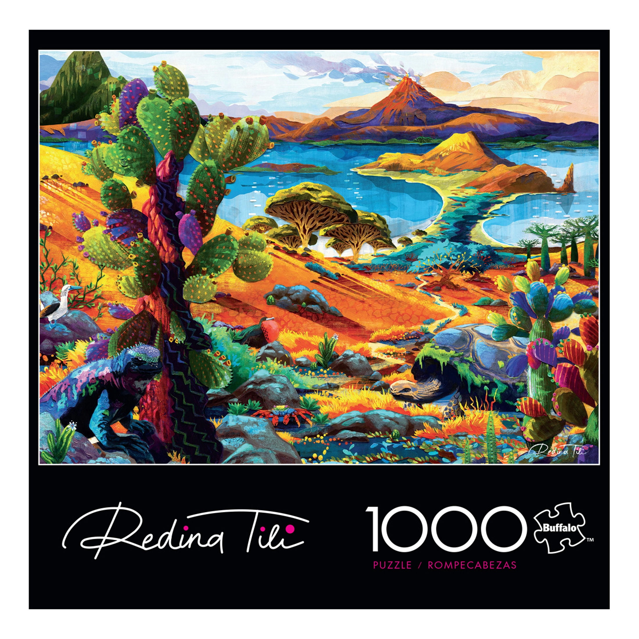 Buffalo Games Galapagos 1000-Piece 26.75 x 19.75-inch Interlocking Jigsaw Puzzle for Adults Ages 14+