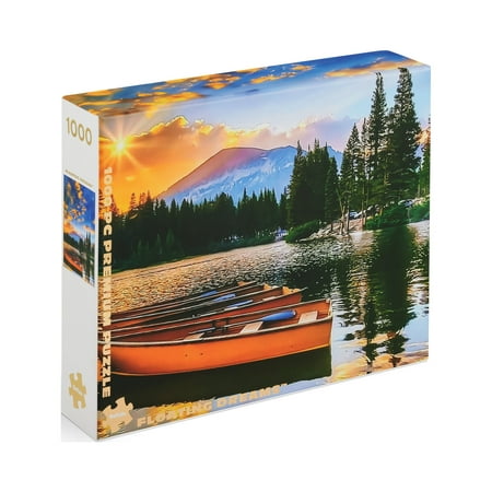 Buffalo Games Gold Collection Floating Dreams 1000-Piece Interlocking Jigsaw Puzzle for Adults Ages 14+