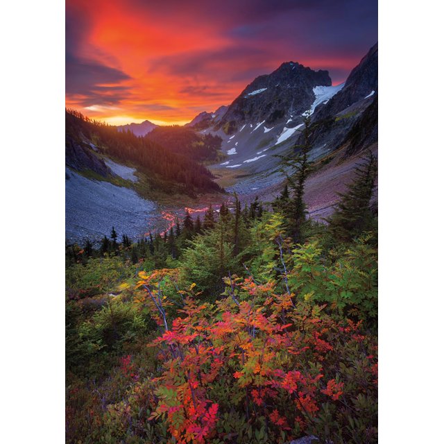 Buffalo Games Gold STF9 North Cascades 500 Piece Jigsaw Puzzle
