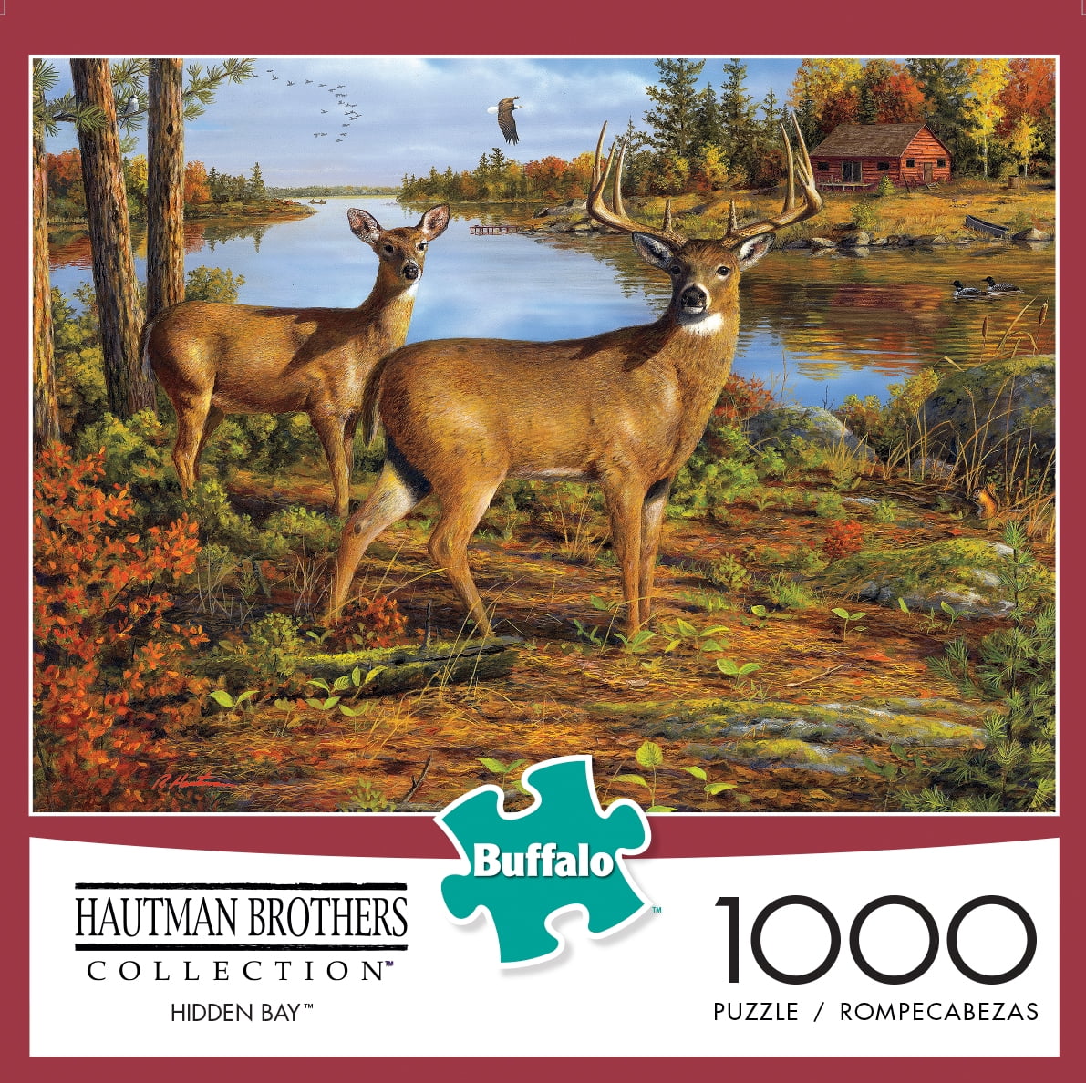 Buffalo Games Hautman Brothers Hidden Bay Puzzle, 1000 Piece